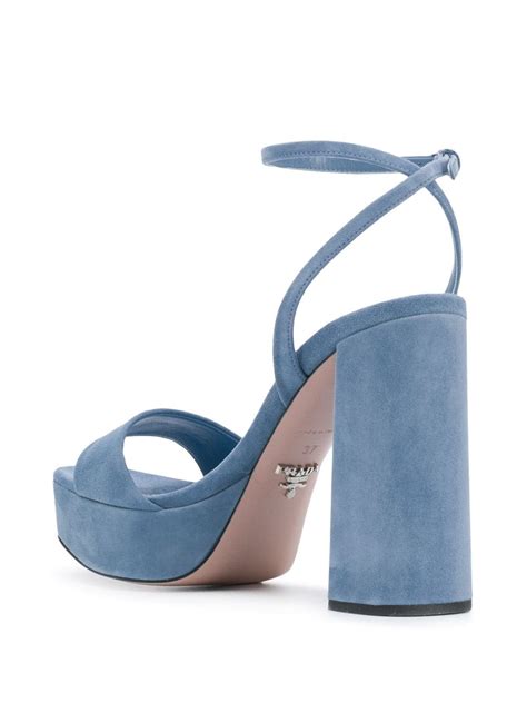 prada sandalen dames sale|prada chunky heel sandal.